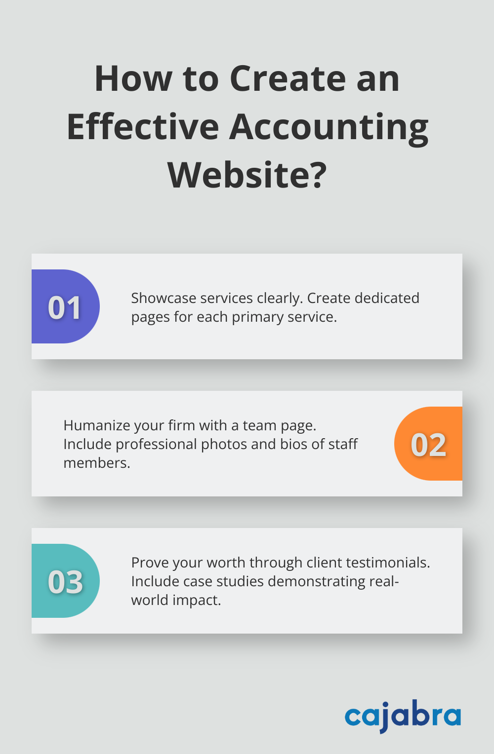 Fact - How to Create an Effective Accounting Website?