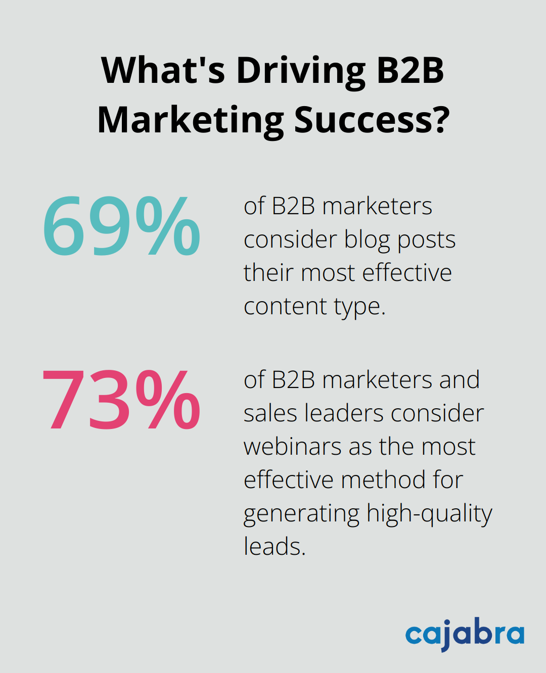 Infographic: What's Driving B2B Marketing Success?