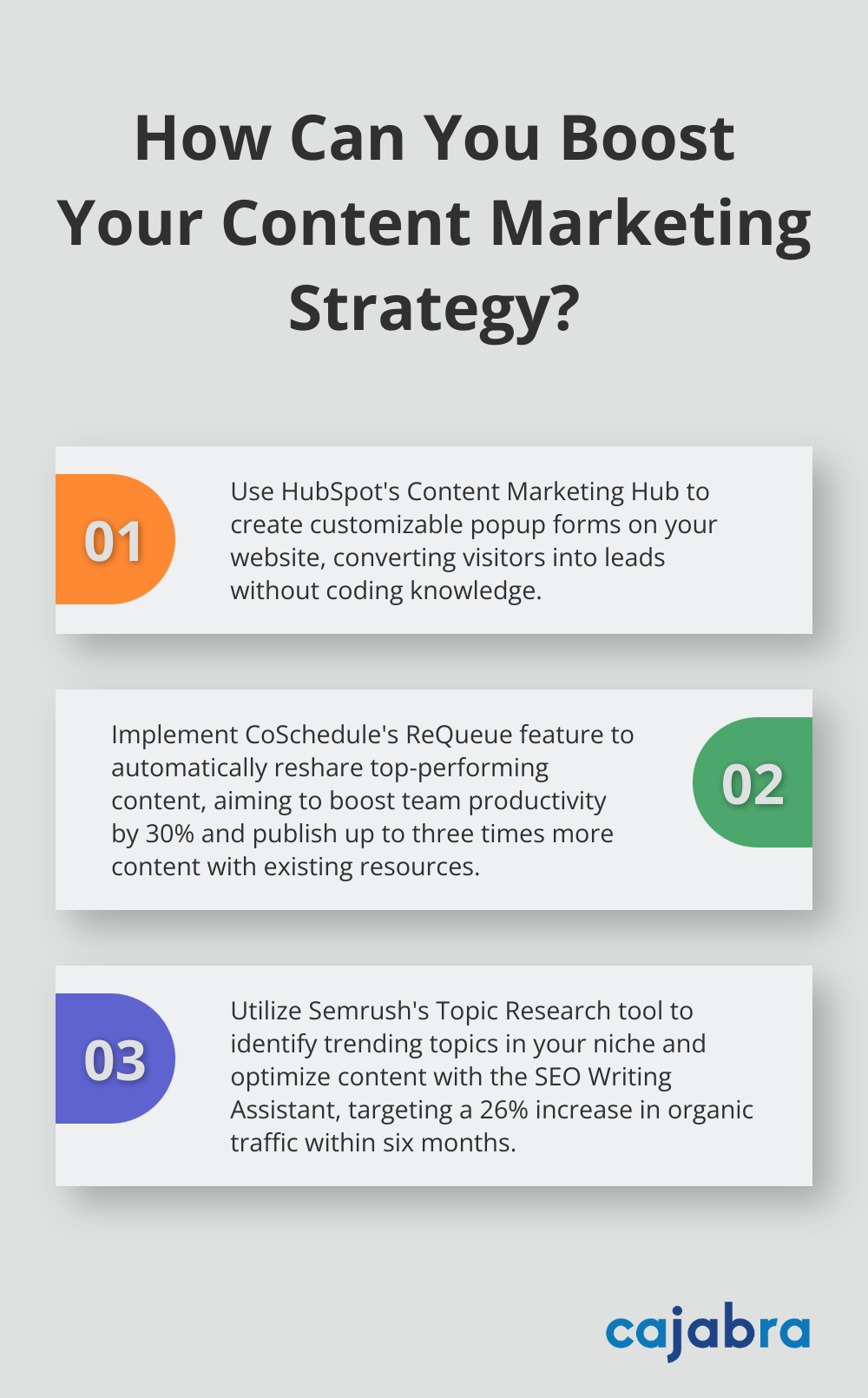 Infographic: How Can You Boost Your Content Marketing Strategy? - content marketing software