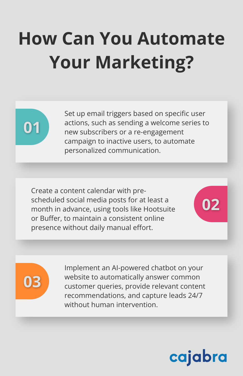 Infographic: How Can You Automate Your Marketing?