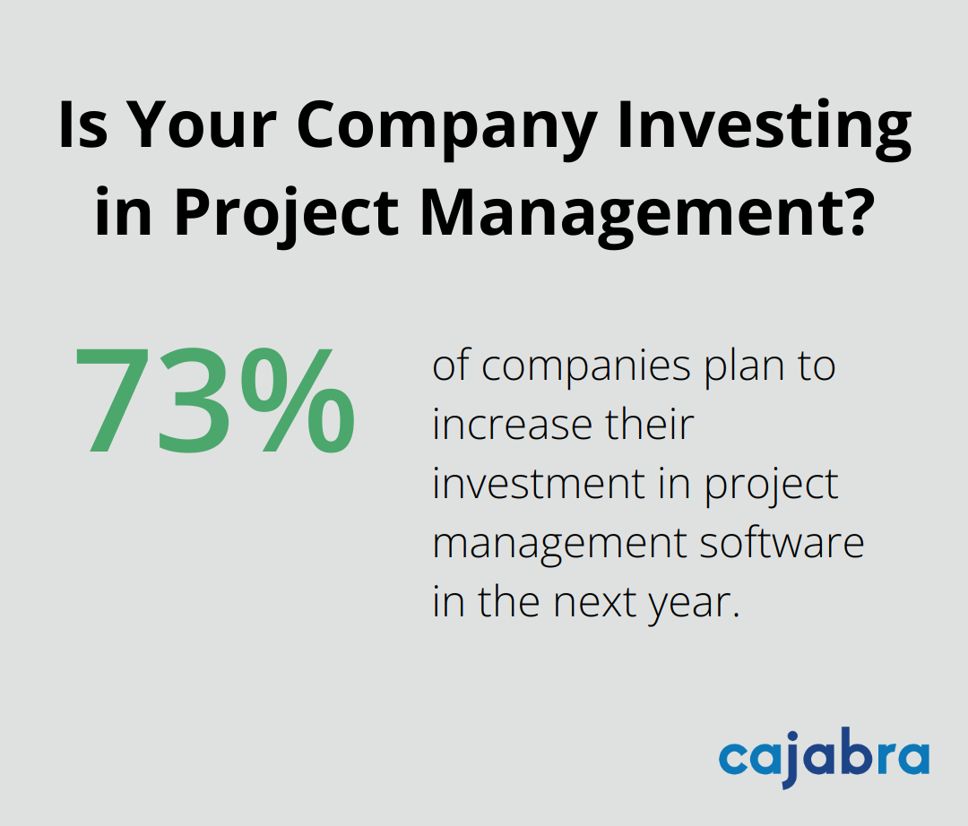Infographic: Is Your Company Investing in Project Management? - b2b saas content marketing strategy