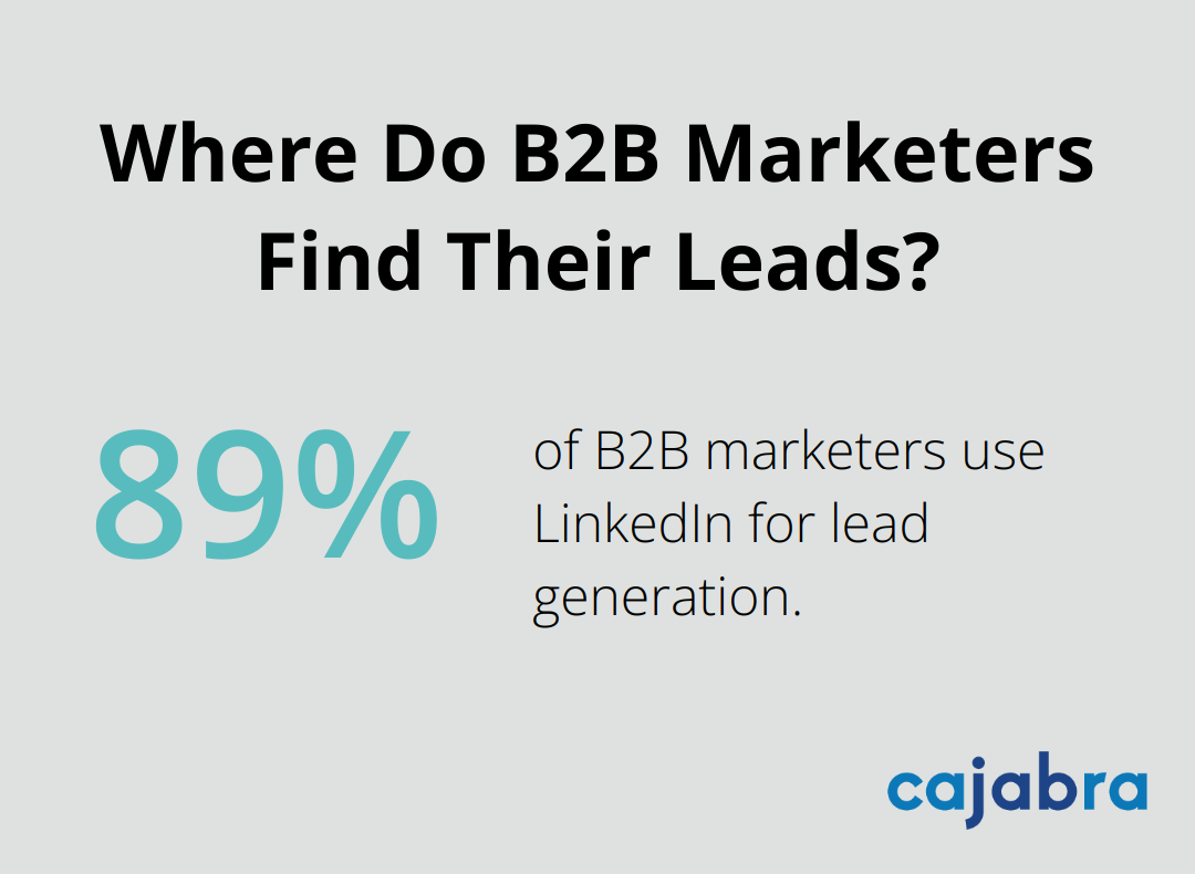 Infographic: Where Do B2B Marketers Find Their Leads?