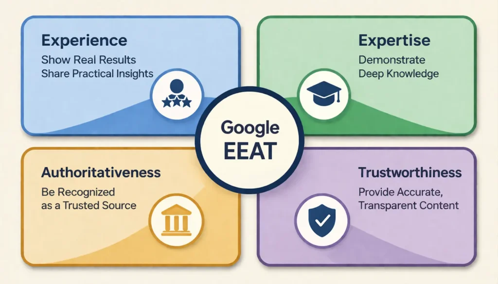 What EEAT-friendly SEO looks like for accountants