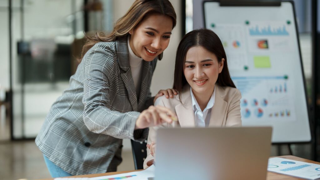 CPA firm owner reviewing